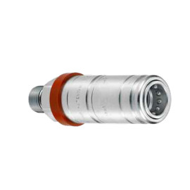 Hydraulická rychlospojka Faster M1/2",připojení/odpojení pod tlakem - samice, O-kroužek