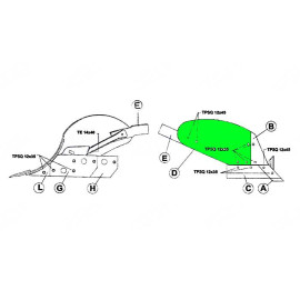 LEFT-HAND MOLDBOARD